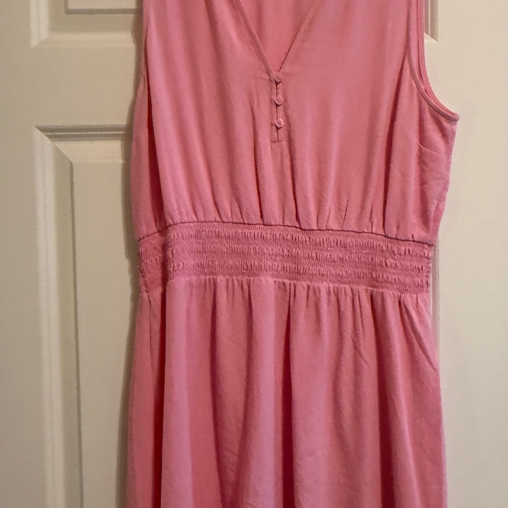 Sleeveless Pink Dress